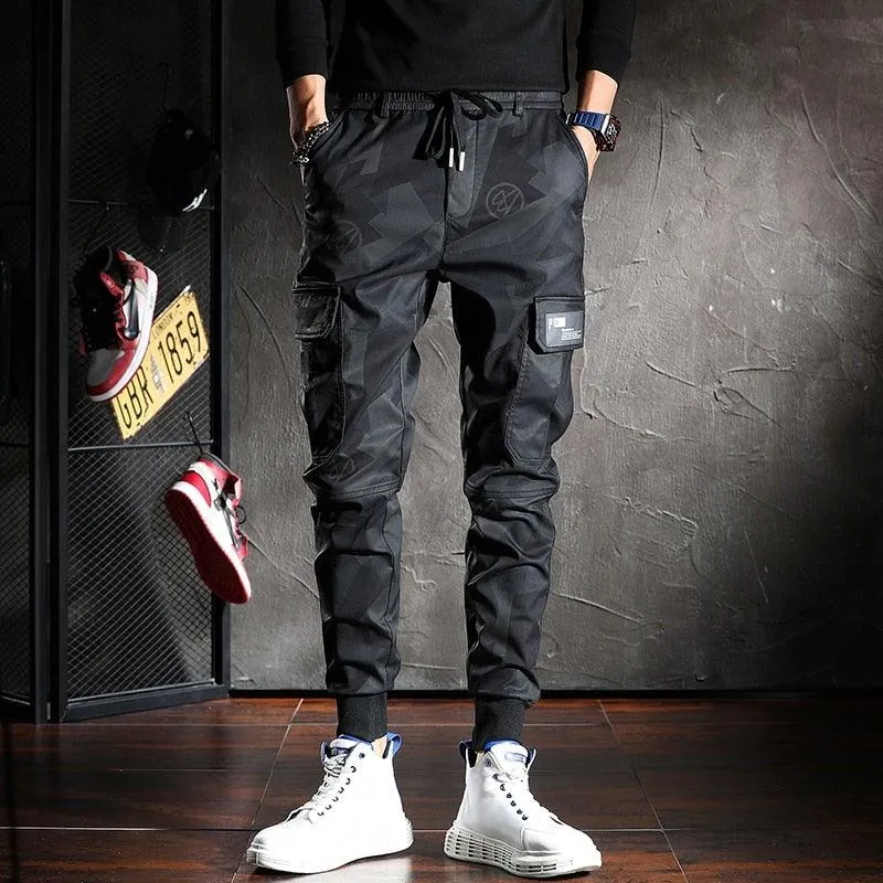 Men's Camouflage Streetwear Designer Cargo Pants