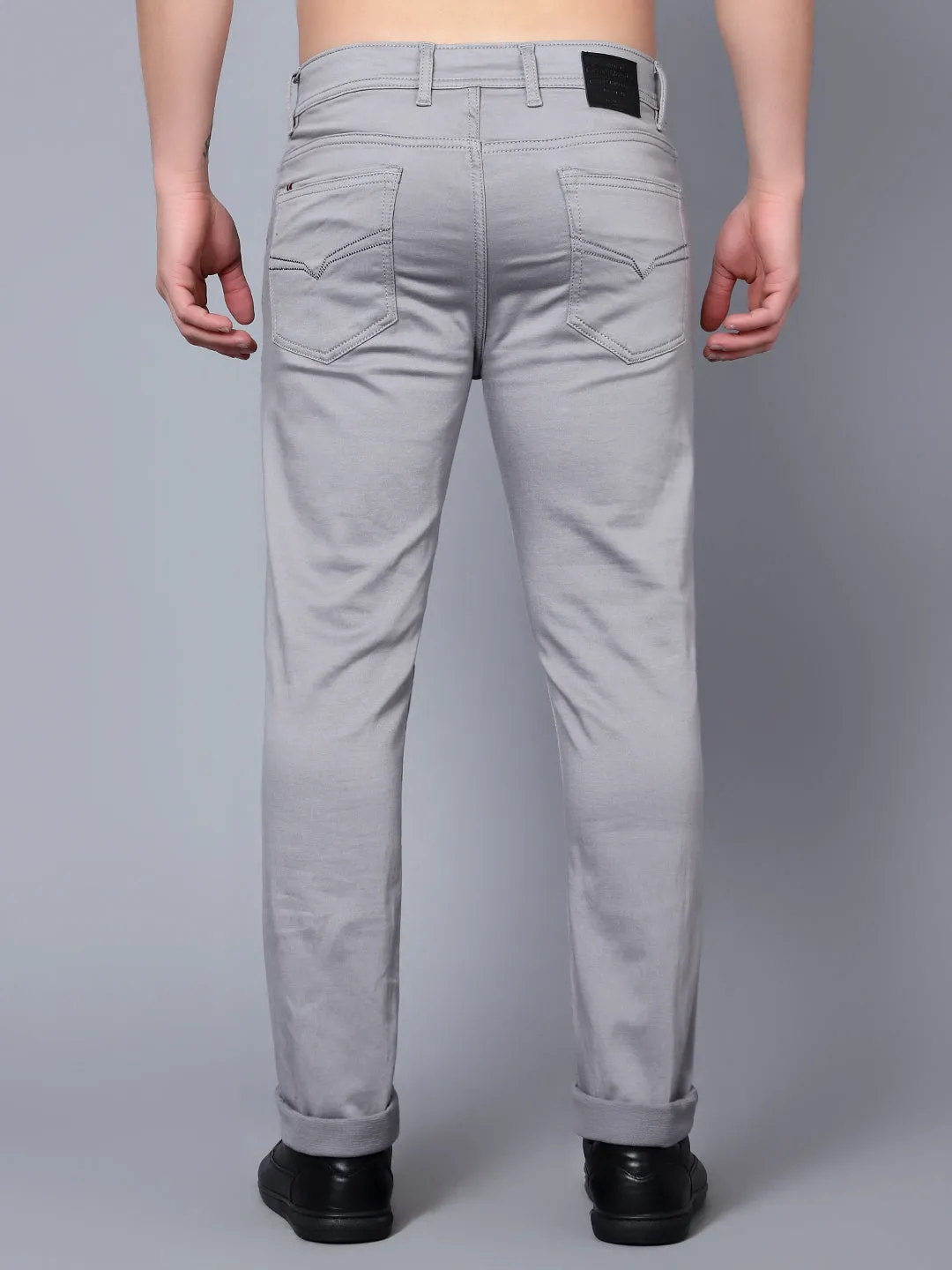 Men's Ultra Narrow fit No Fade Grey  Jeans