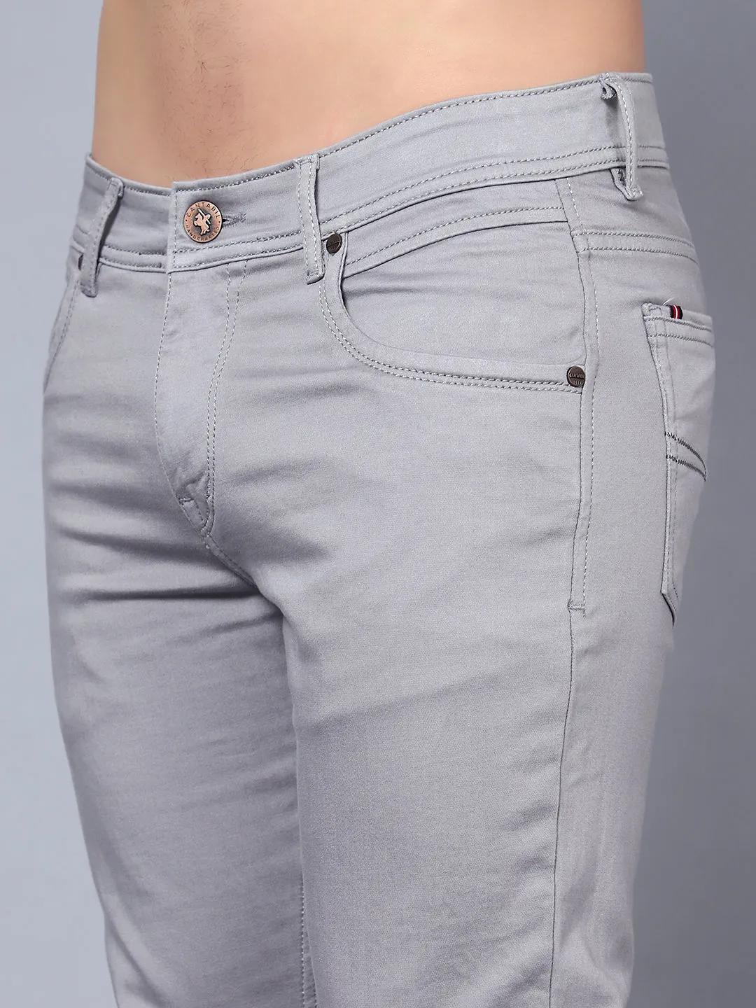 Men's Ultra Narrow fit No Fade Grey  Jeans