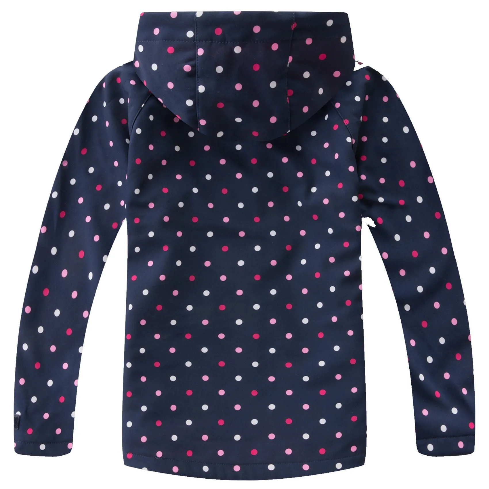 MGEOY Girls Rain Jackets Lightweight Waterproof Hooded Raincoats Windbreakers for Kids，Sizes 4-12