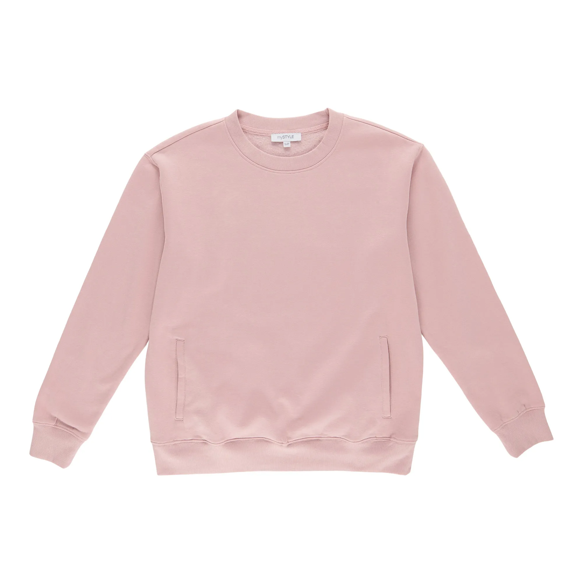mySTYLE Women's Crew Neck Long Sleeve Sweater