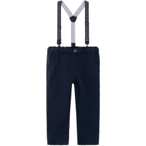 Name It Dark Sapphire Ben Tapered Twill Pants