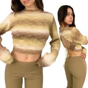 Open Back Sweater (S)