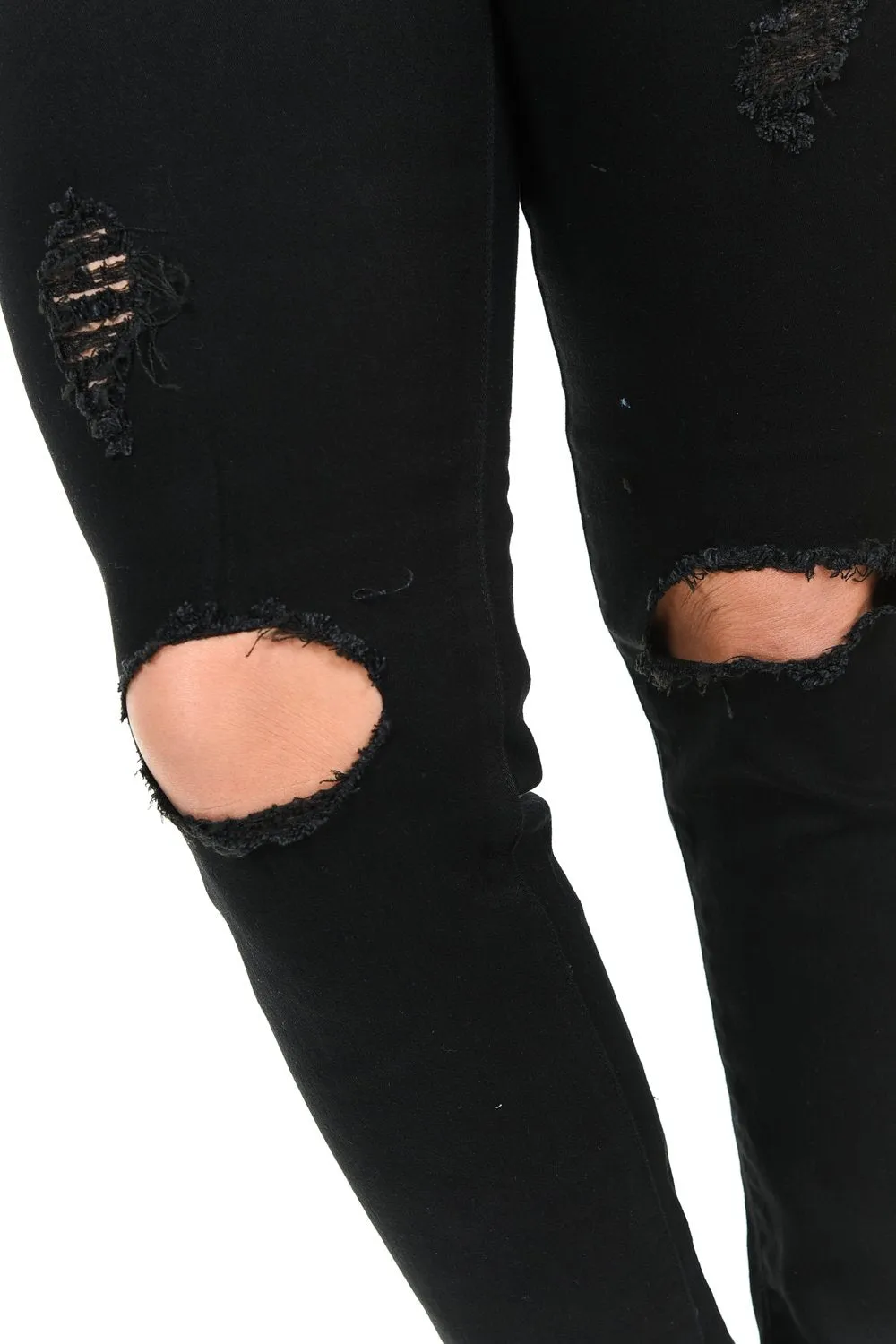 Pasion Women's Jeans - Plus Size - High Waist - Push Up - Skinny - Style CH082-R