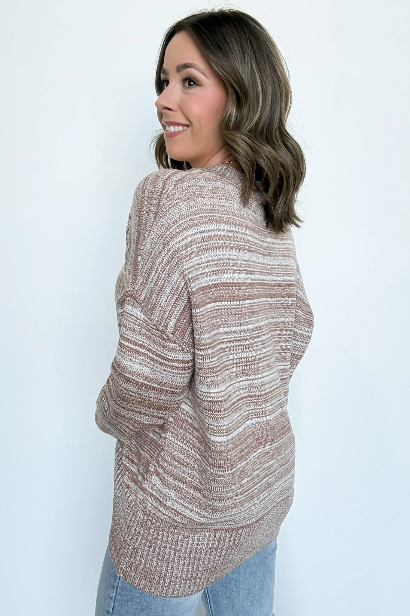 Perfect Classic Ribbed Band Sweater
