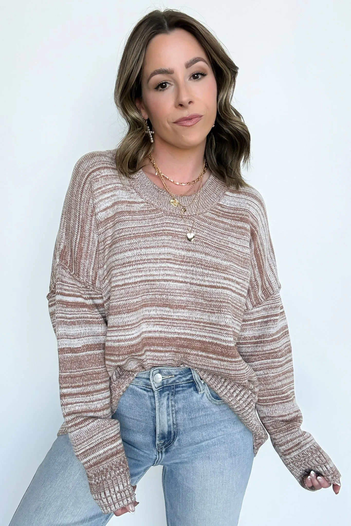 Perfect Classic Ribbed Band Sweater
