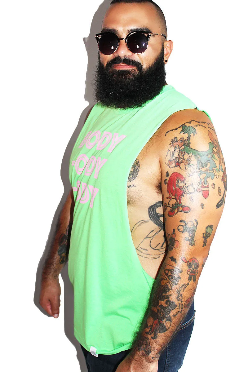 PLUS: Body ody ody Shredder Tank- Green