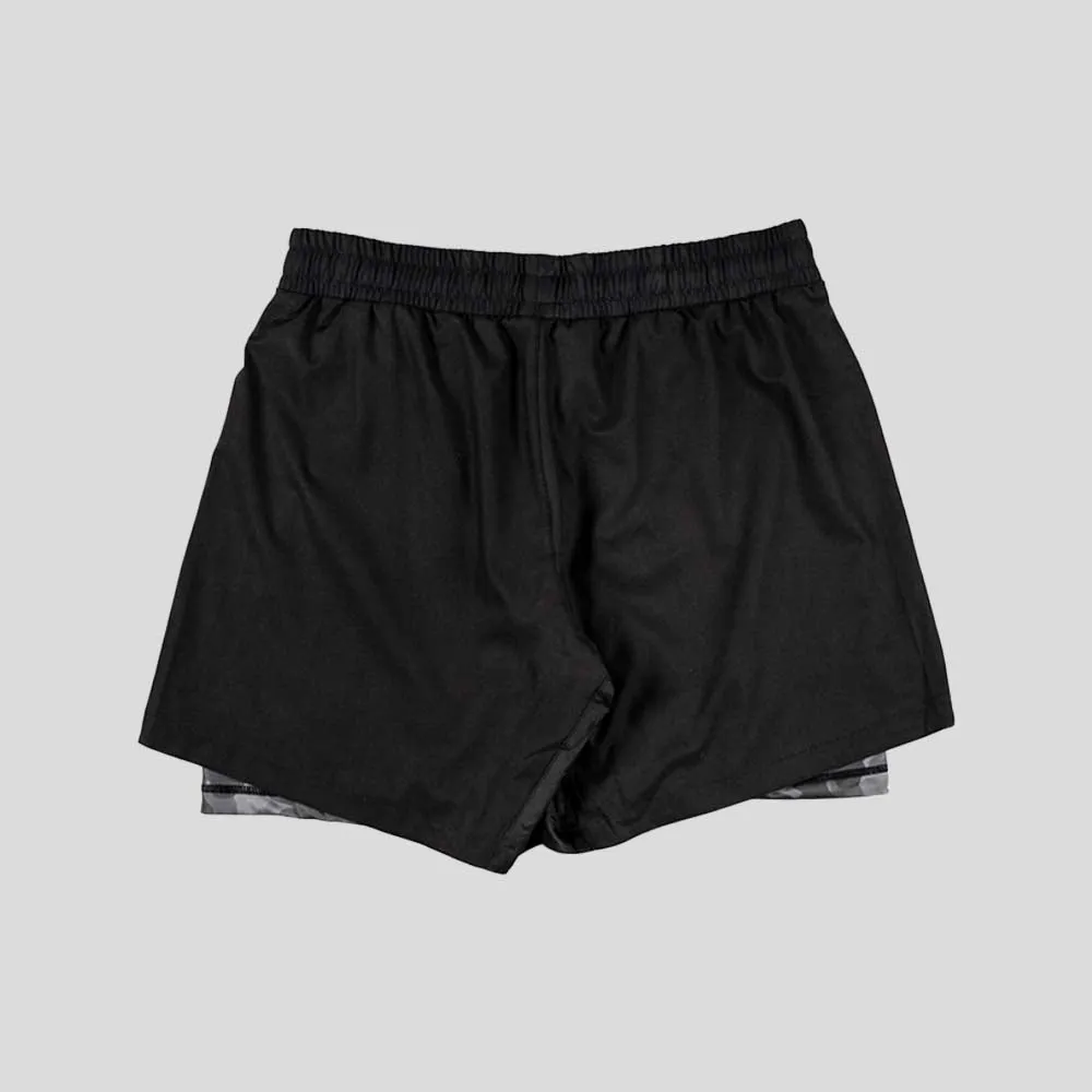 Progress Steel Camo Hybrid Shorts