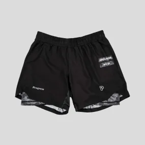 Progress Steel Camo Hybrid Shorts