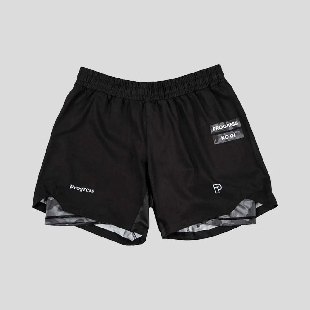 Progress Steel Camo Hybrid Shorts