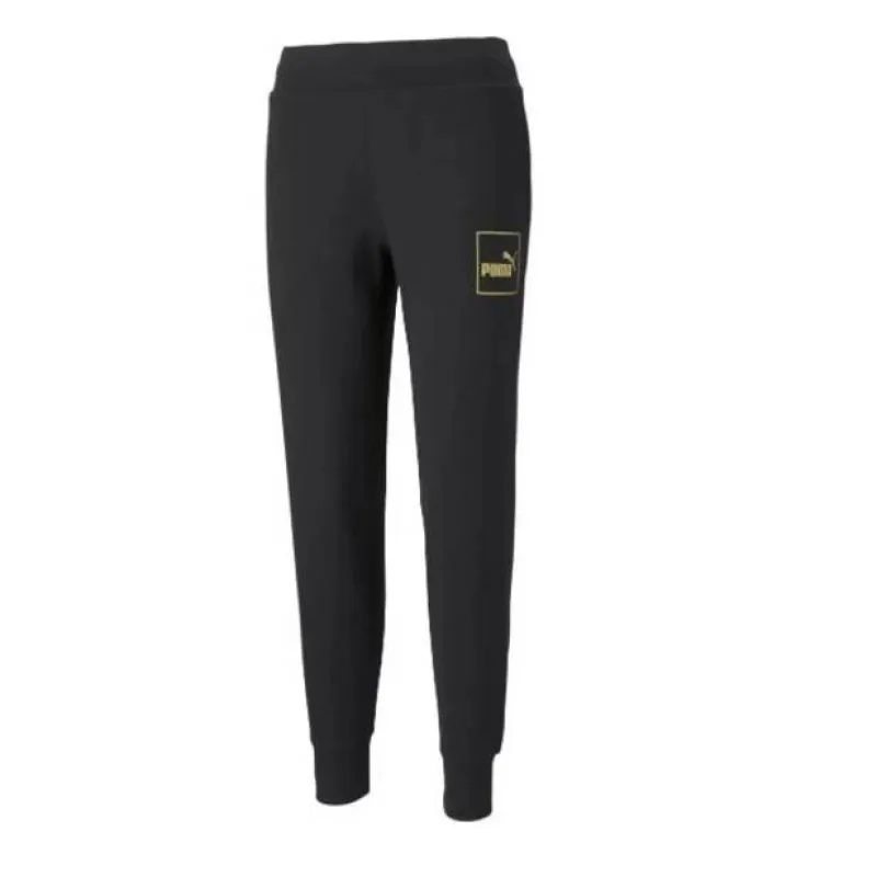 Puma Women's Luxe Comfort Sweatpants - Stylish Black Training Essentials