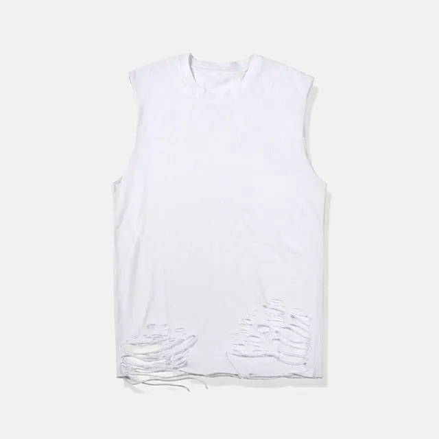 Ripped Destroyed Vest Tank