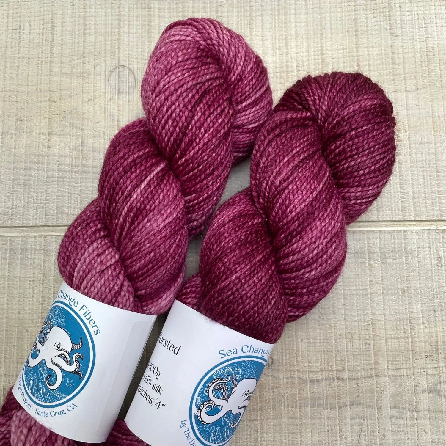 Sea Change Fibers (The Dye Project)-Ecola Worsted