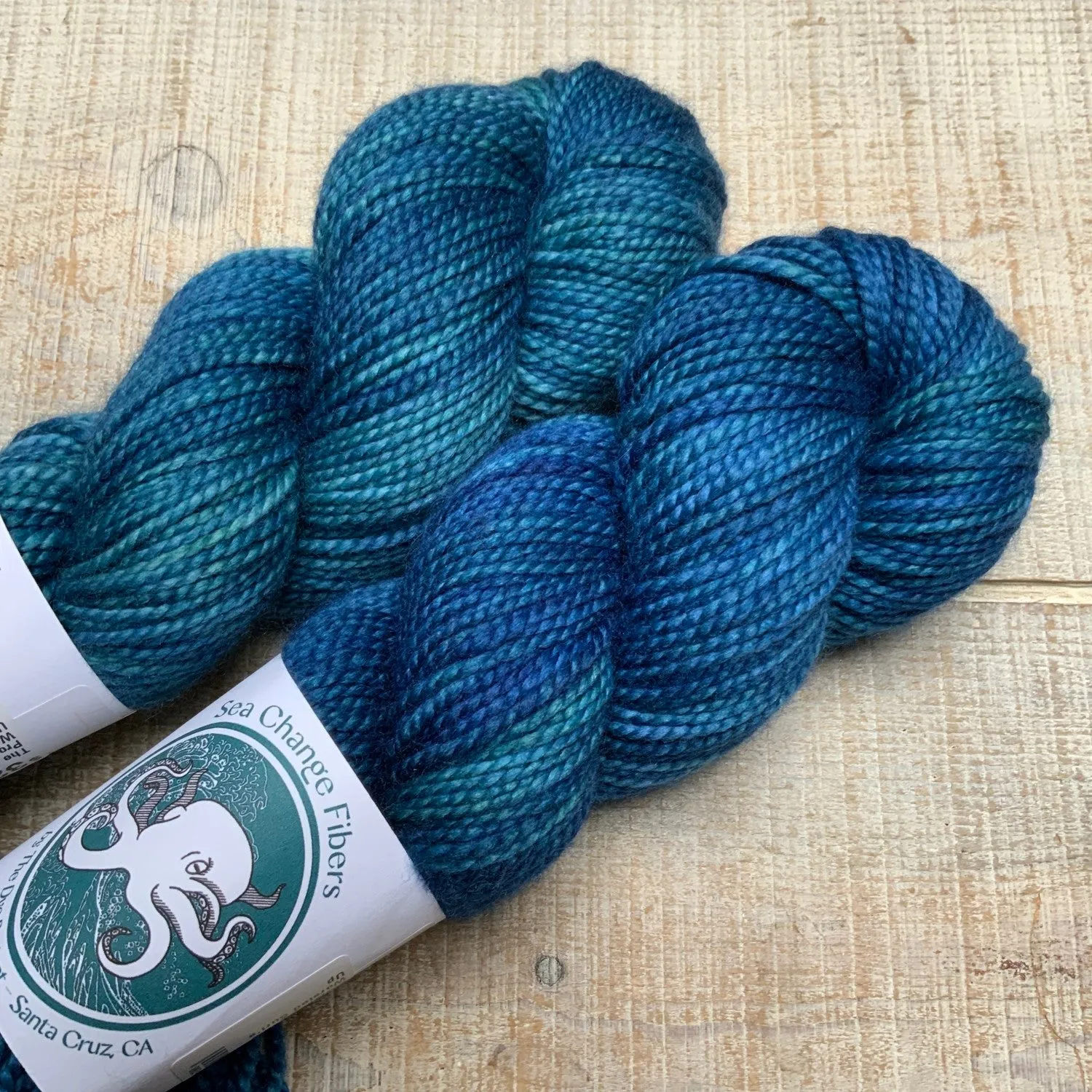 Sea Change Fibers (The Dye Project)-Ecola Worsted