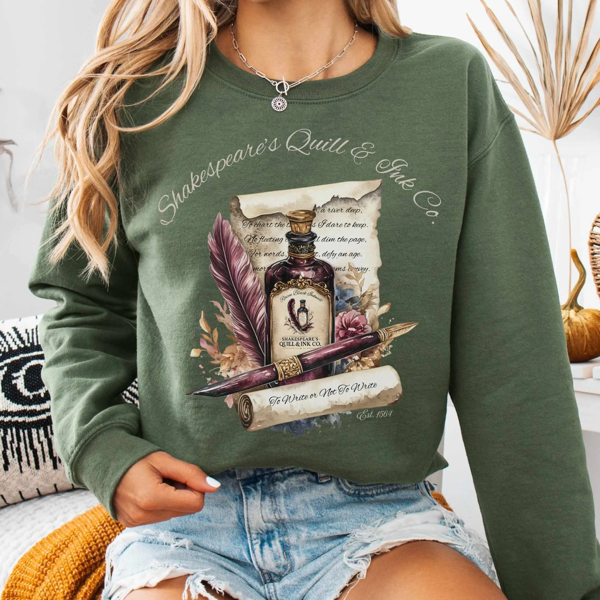 Shakespeare's Quill & Ink Co. Sweatshirt