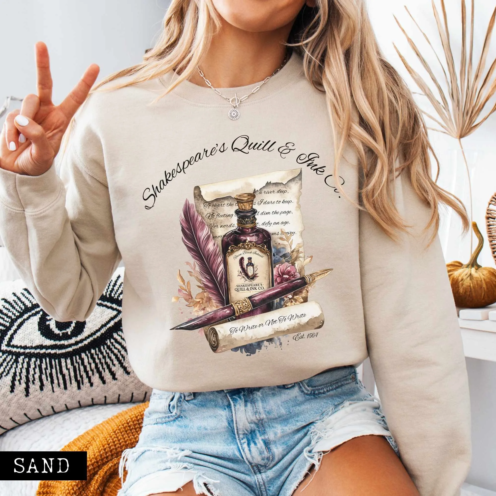 Shakespeare's Quill & Ink Co. Sweatshirt