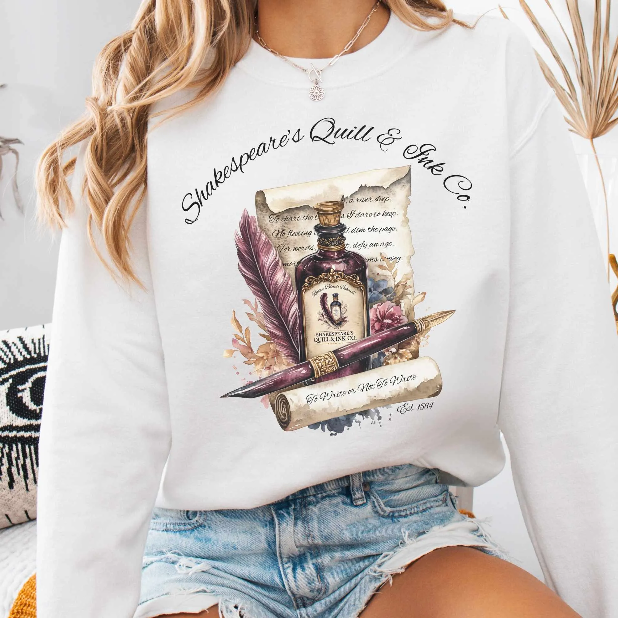 Shakespeare's Quill & Ink Co. Sweatshirt