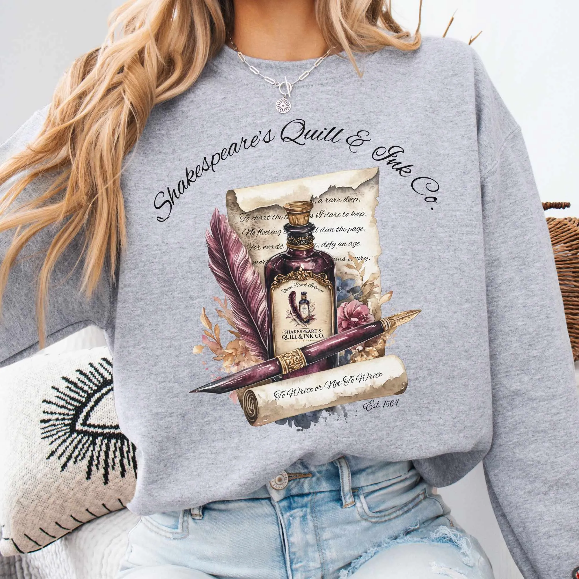 Shakespeare's Quill & Ink Co. Sweatshirt
