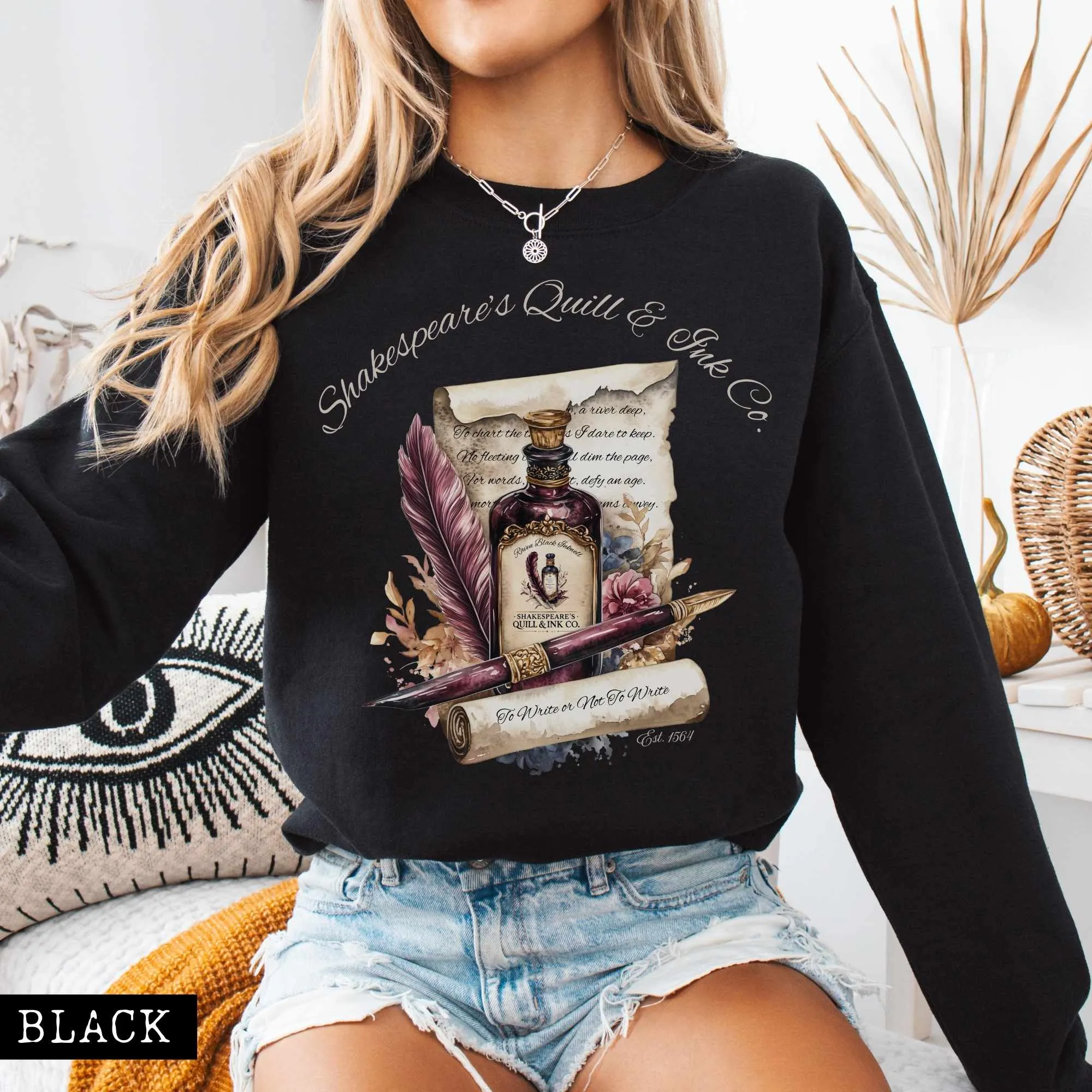 Shakespeare's Quill & Ink Co. Sweatshirt