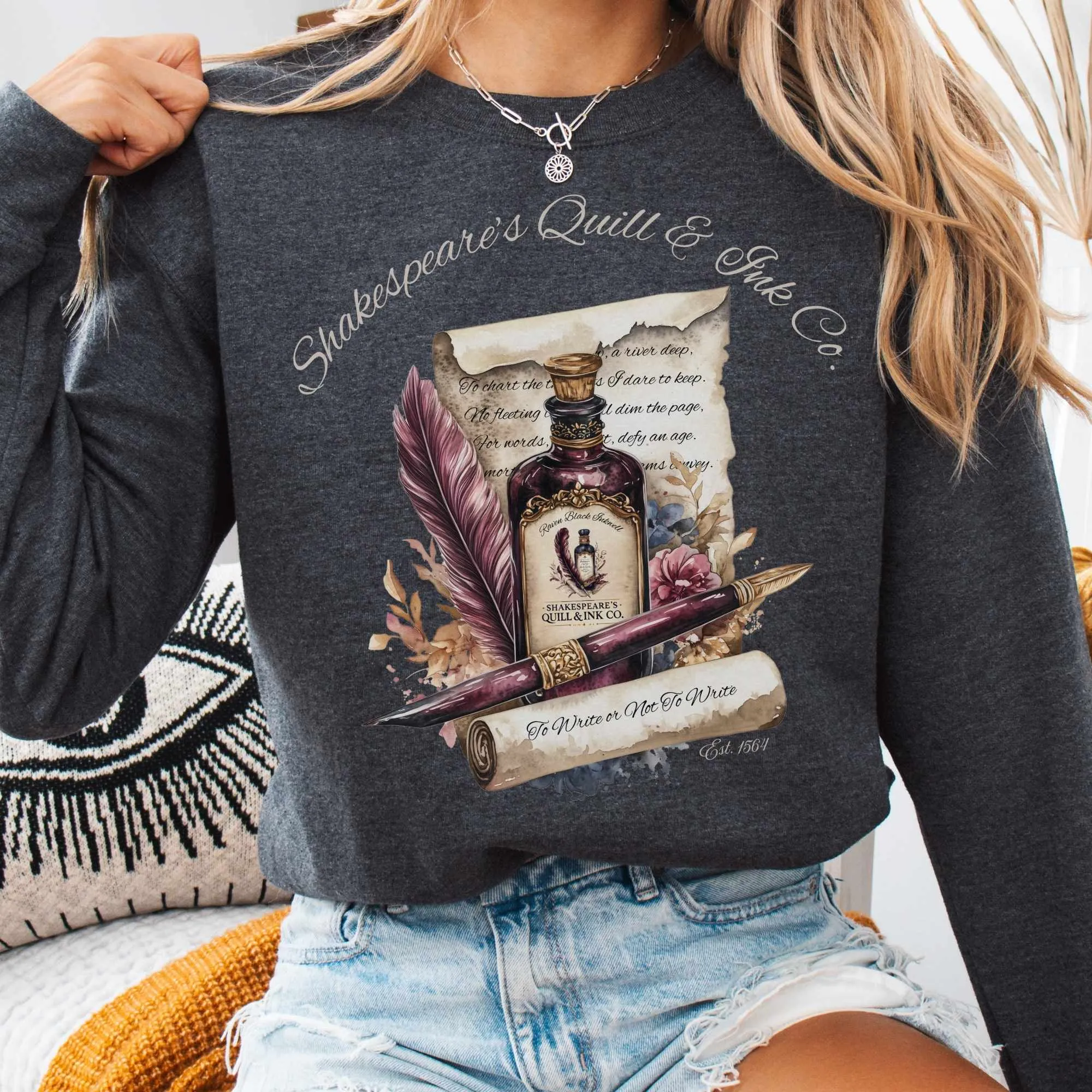 Shakespeare's Quill & Ink Co. Sweatshirt
