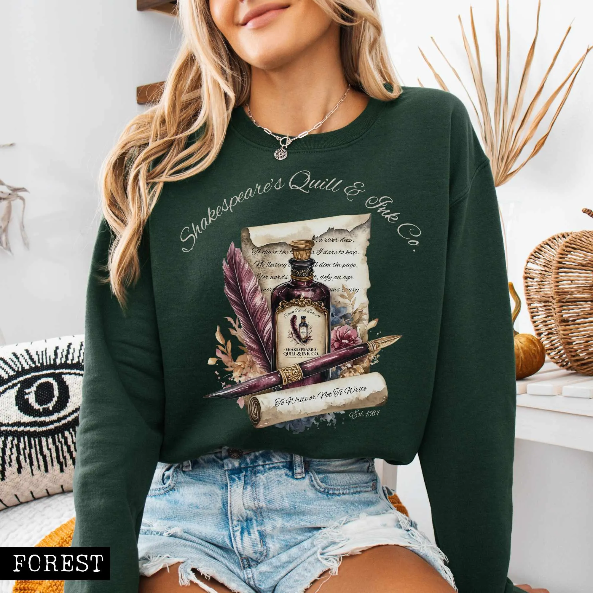 Shakespeare's Quill & Ink Co. Sweatshirt