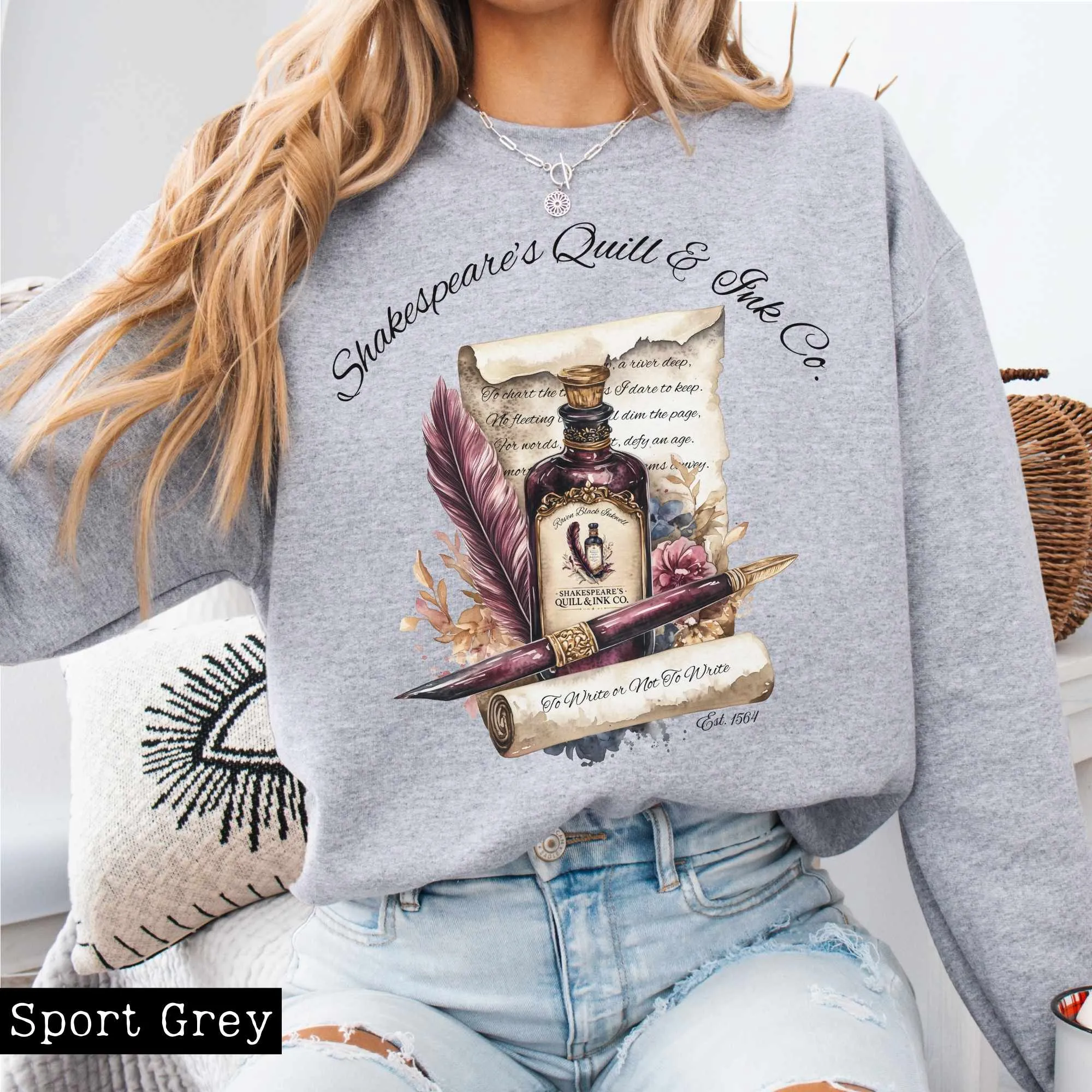 Shakespeare's Quill & Ink Co. Sweatshirt