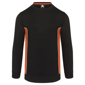 Silverswift Sweatshirt | Black - Orange