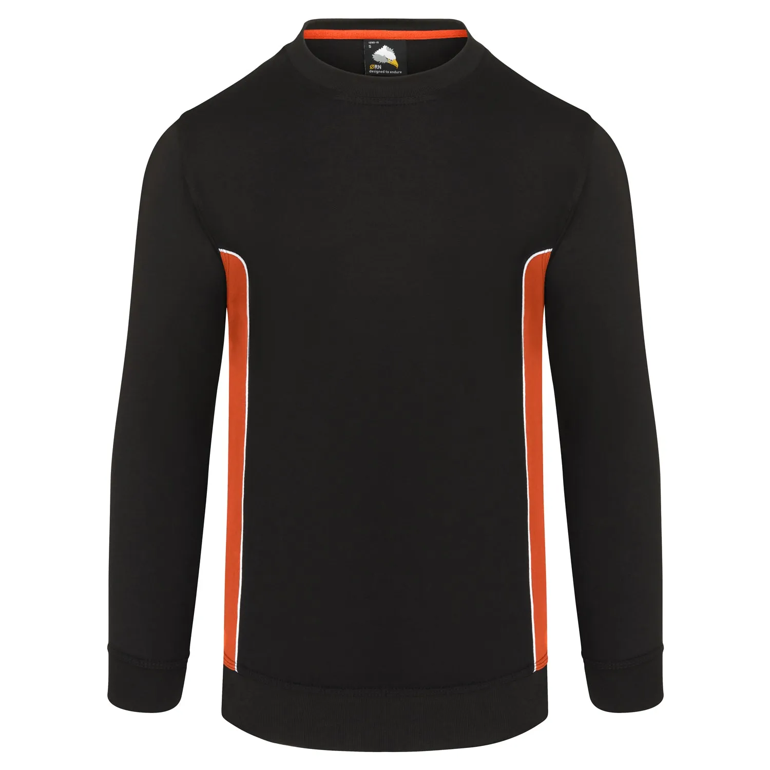 Silverswift Sweatshirt | Black - Orange