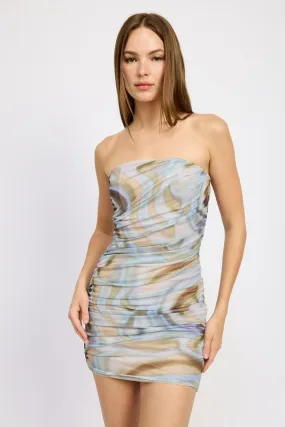 Strapless Mini Dress