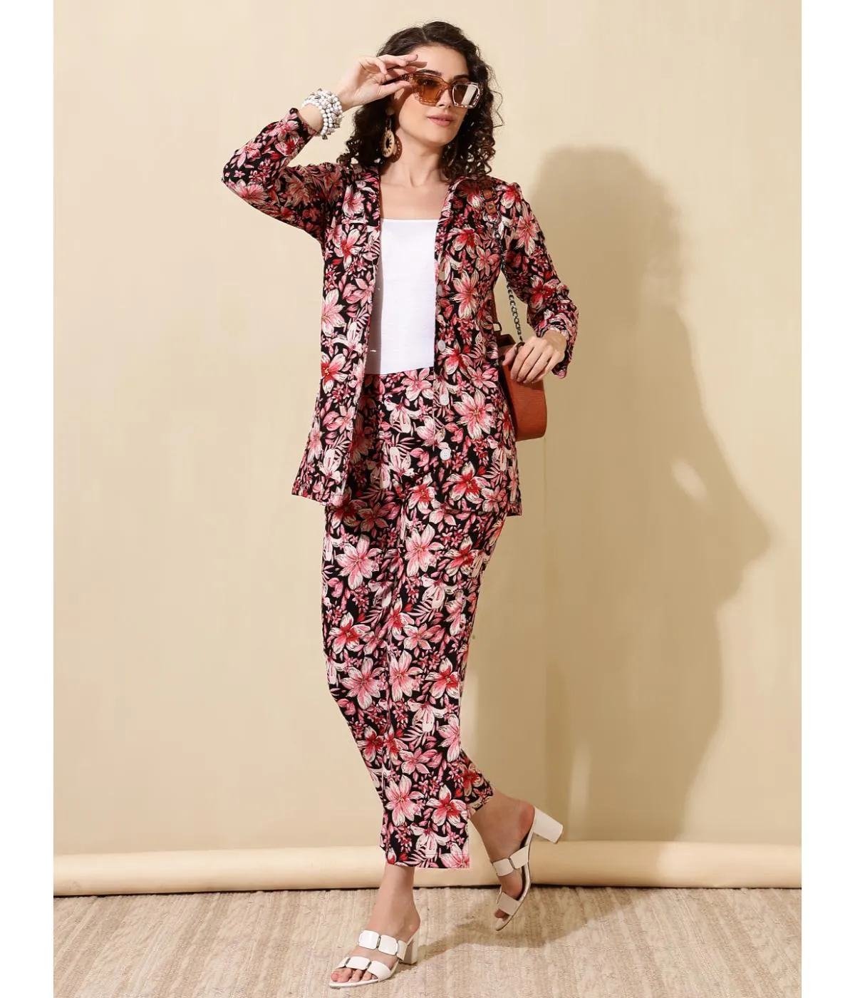 Stylish Floral  Co-ord Set