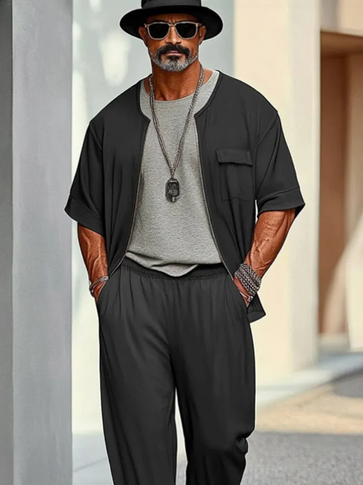 Stylish Urban Street 2-Piece Outfit