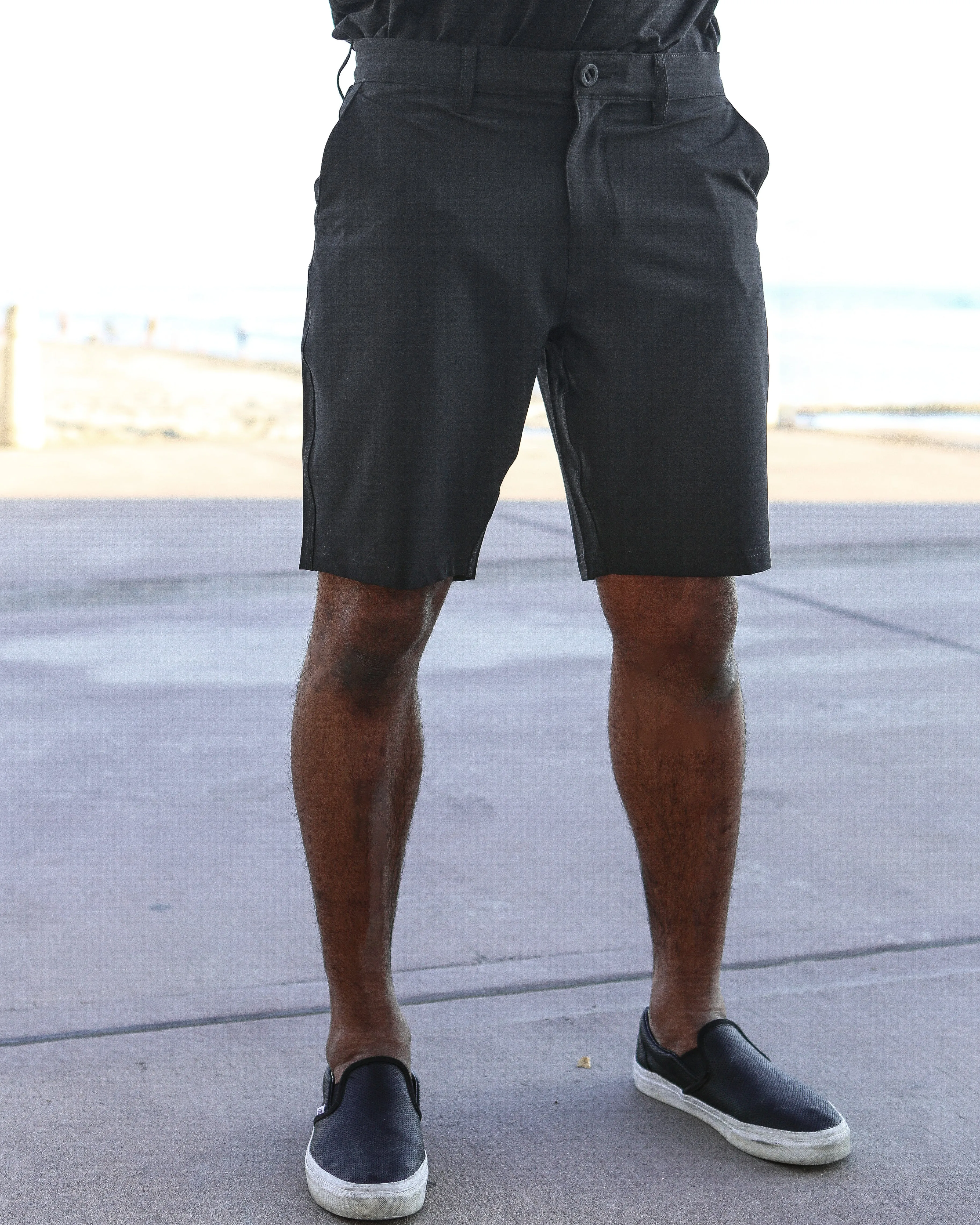 SunDiego SEAWAY HYBRID Walk Short - Black