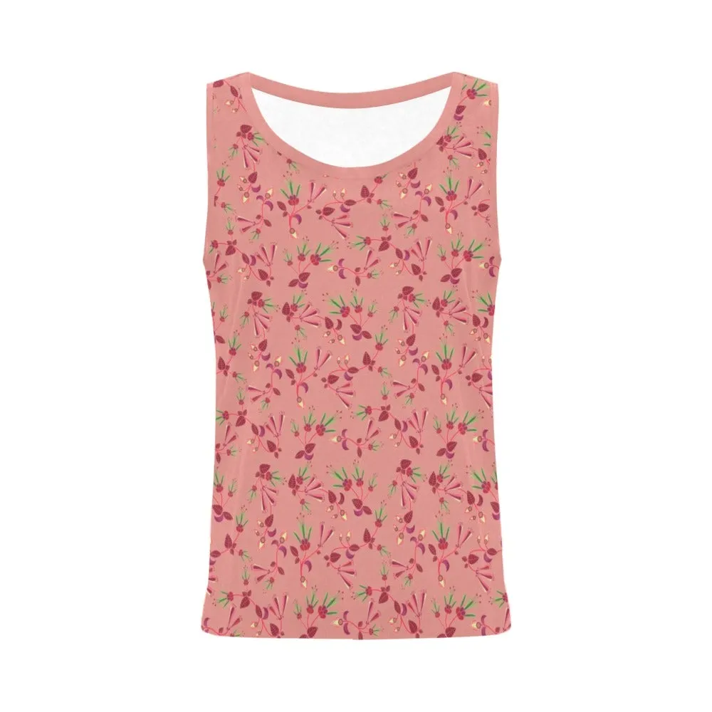 Swift Floral Peach Rouge Remix Tank Top for Women