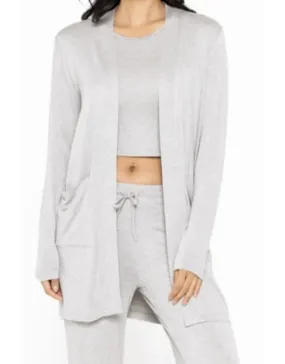 Terry Comfort Trio | Three Piece Set | Heather Gray