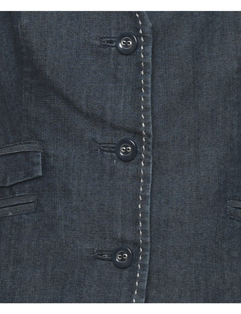 Tommy Hilfiger Denim Jacket Vest - M