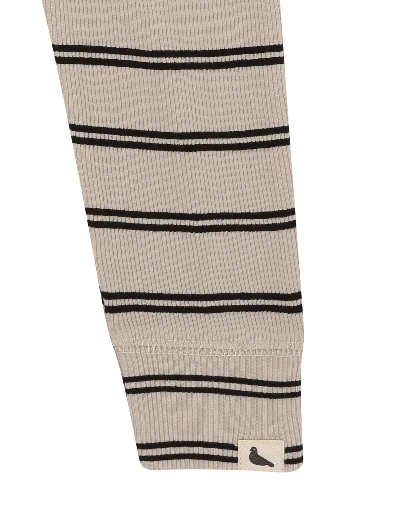Turtledove Stripe Rib Leggings