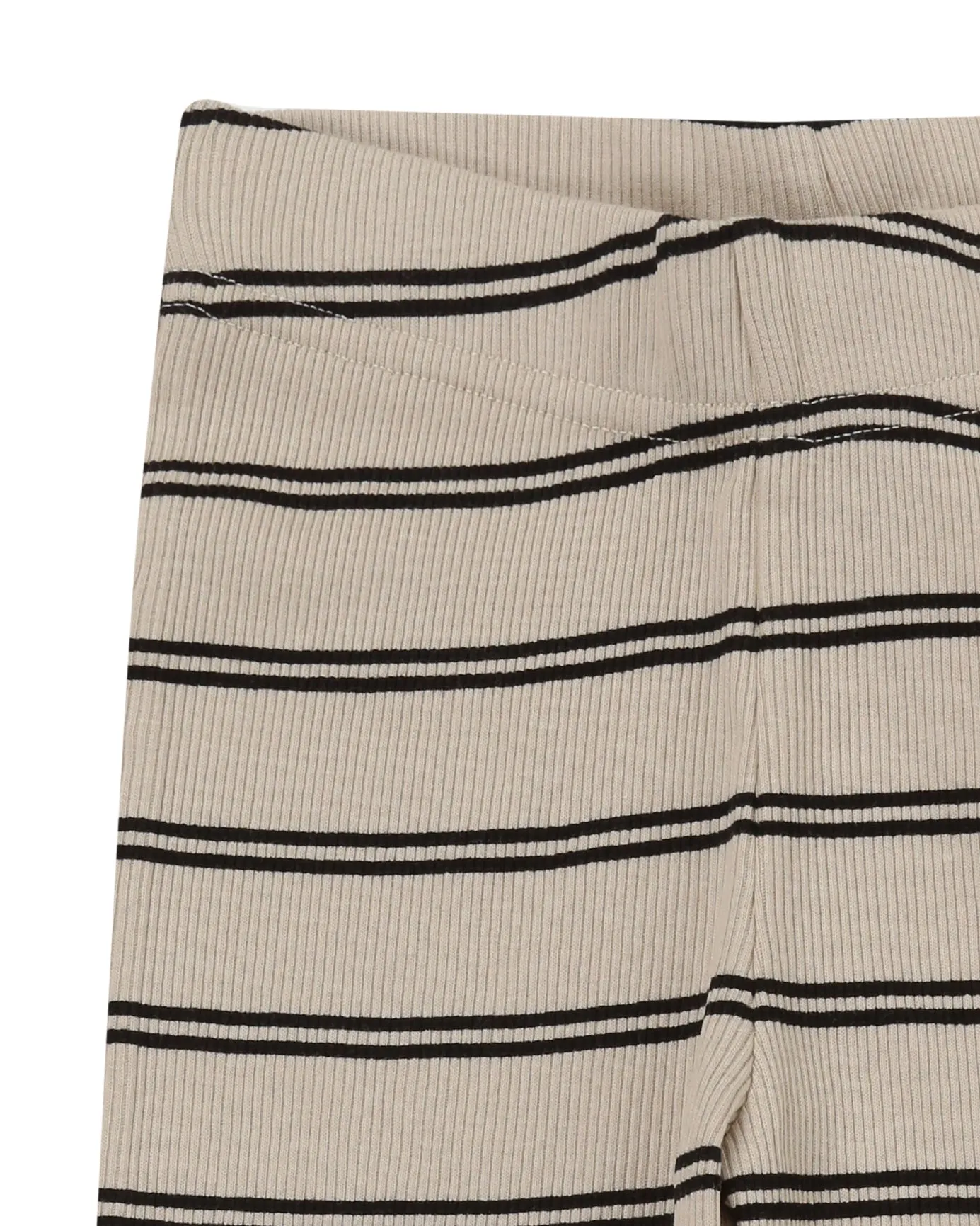 Turtledove Stripe Rib Leggings