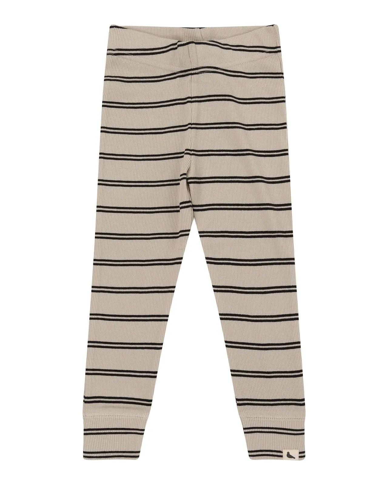 Turtledove Stripe Rib Leggings