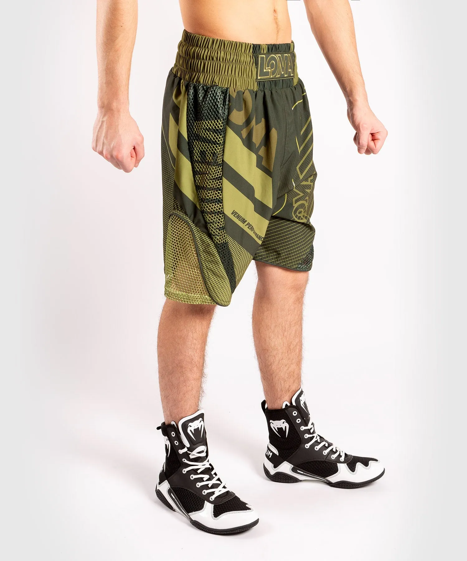 Venum Loma Commando Boxing Shorts - Khaki