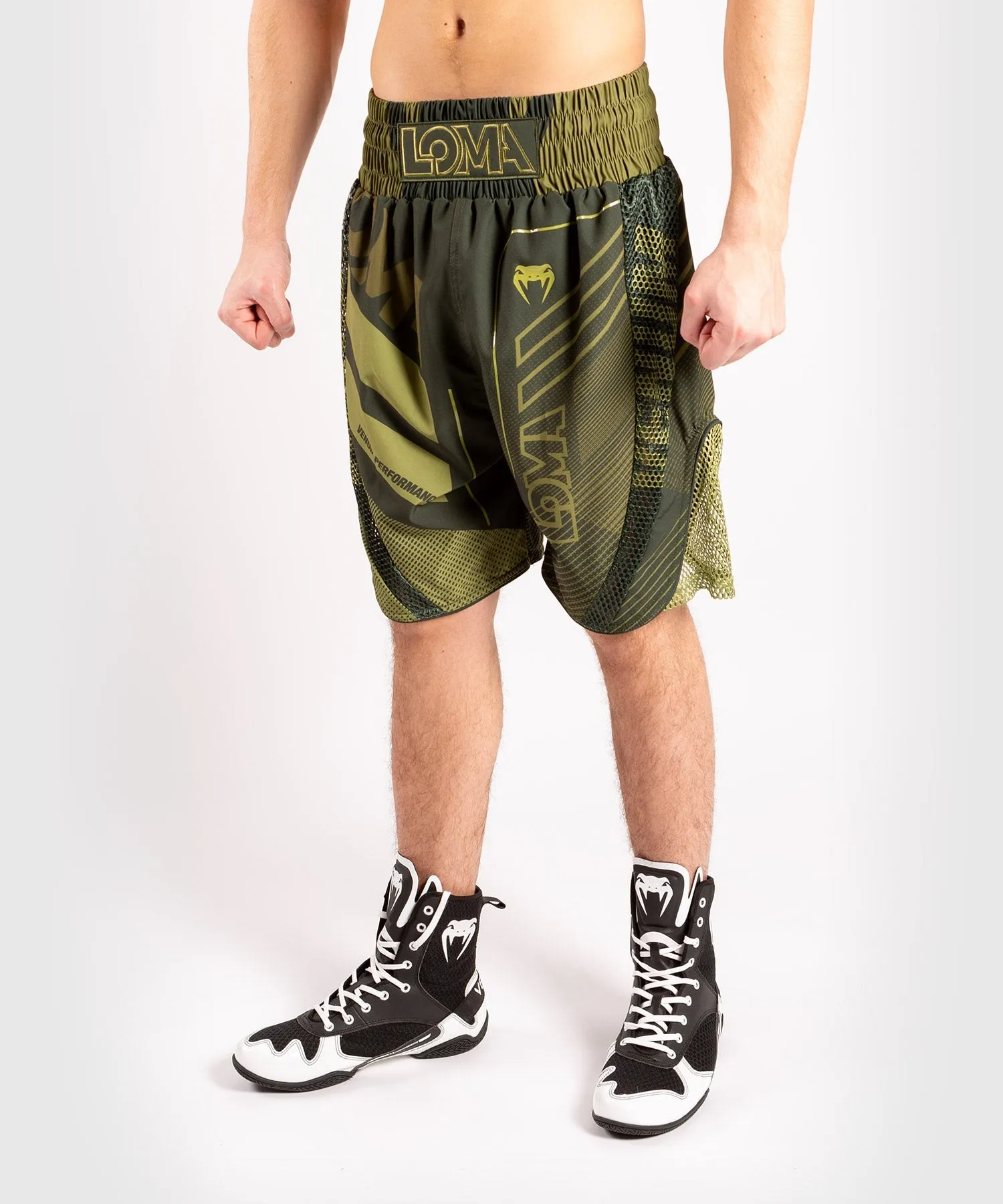 Venum Loma Commando Boxing Shorts - Khaki
