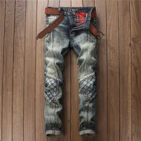 Vintage Plaid Trending Cotton Pants