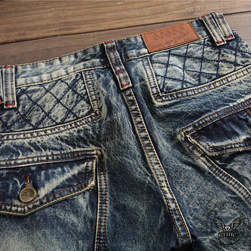 Vintage Plaid Trending Cotton Pants