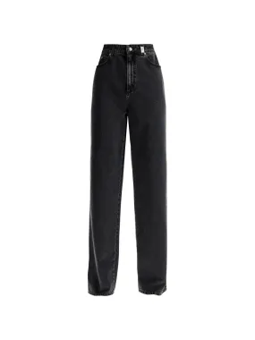Wide-Leg Relaxed Denim Jeans