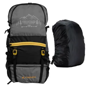 Wildcamp Travel Backpack - 55 Litre - GREY