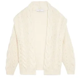 Ynara Open Cable Knit Cardigan