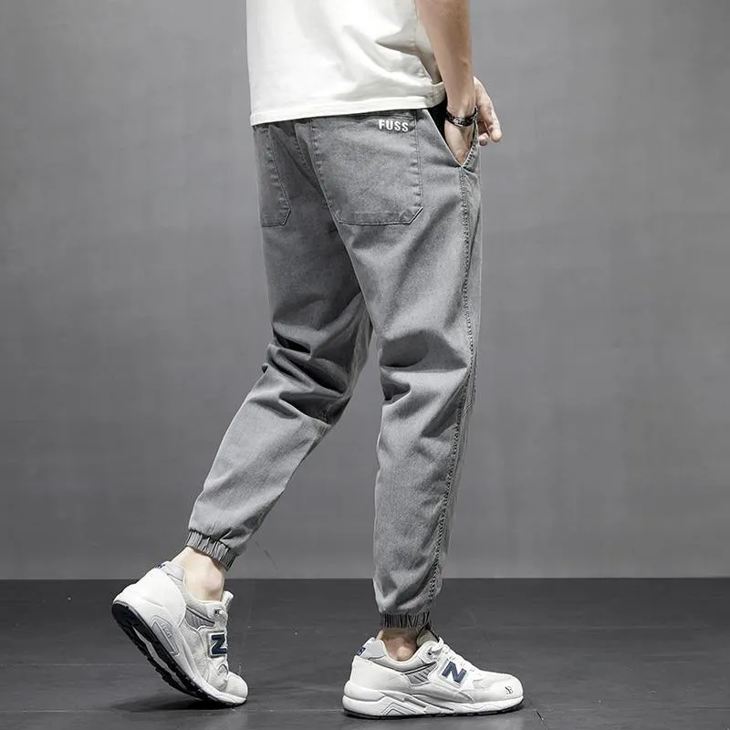 ZOE Men's Harem Denim Joggers