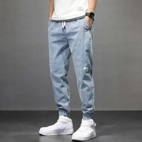 ZOE Men's Harem Denim Joggers