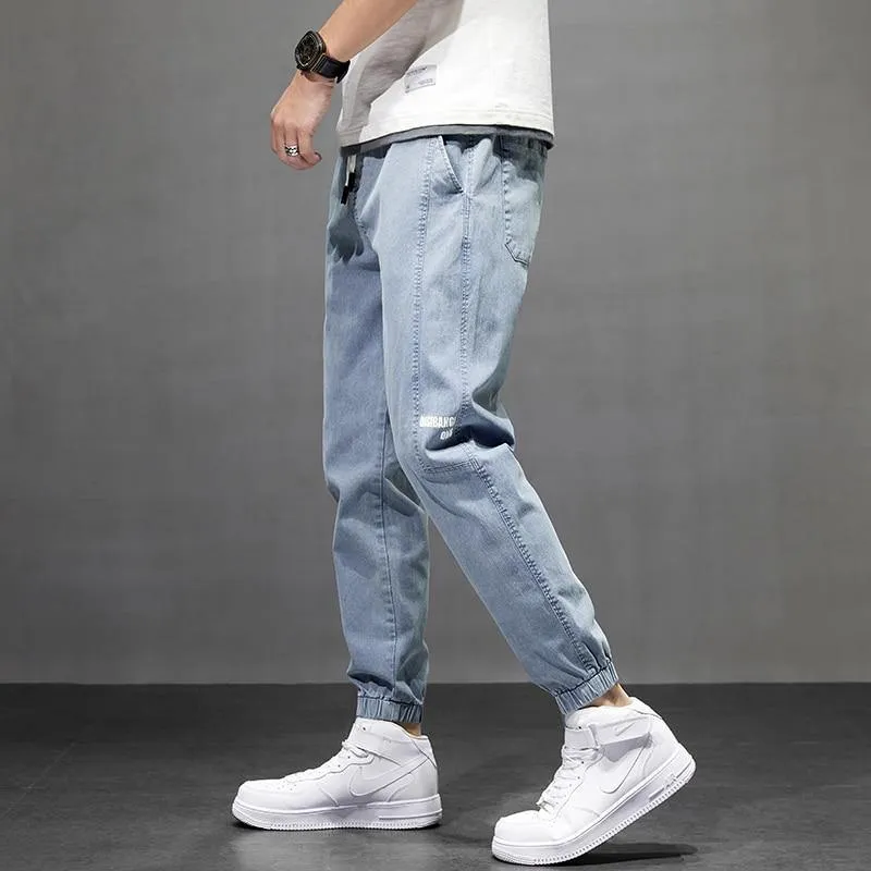 ZOE Men's Harem Denim Joggers