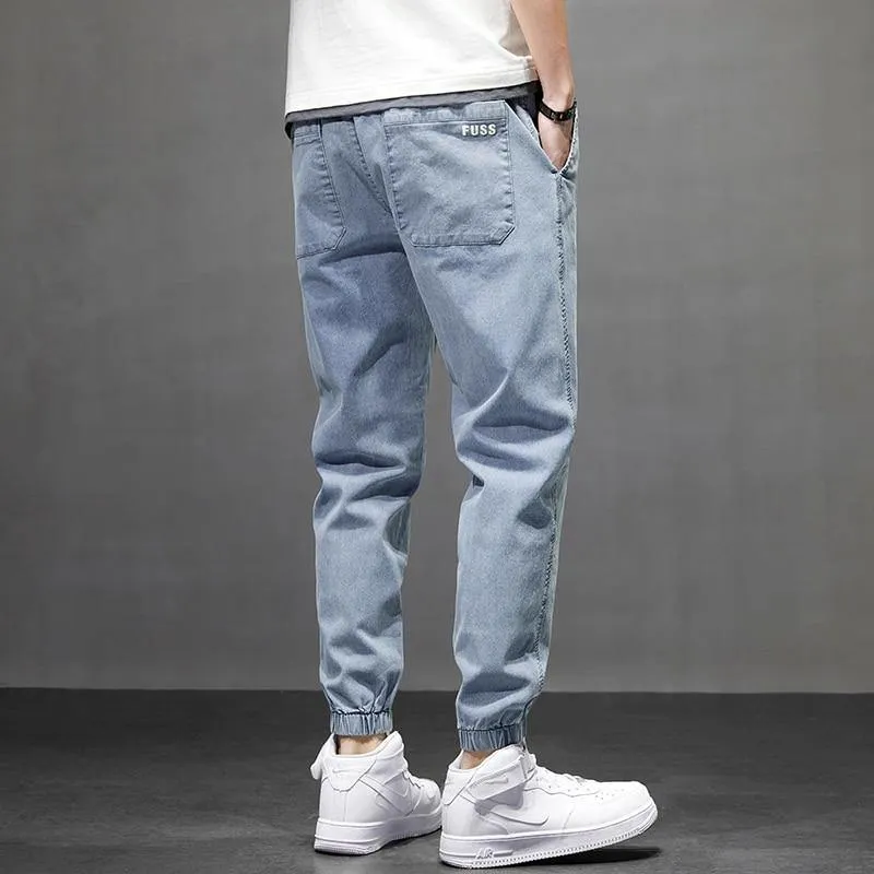 ZOE Men's Harem Denim Joggers